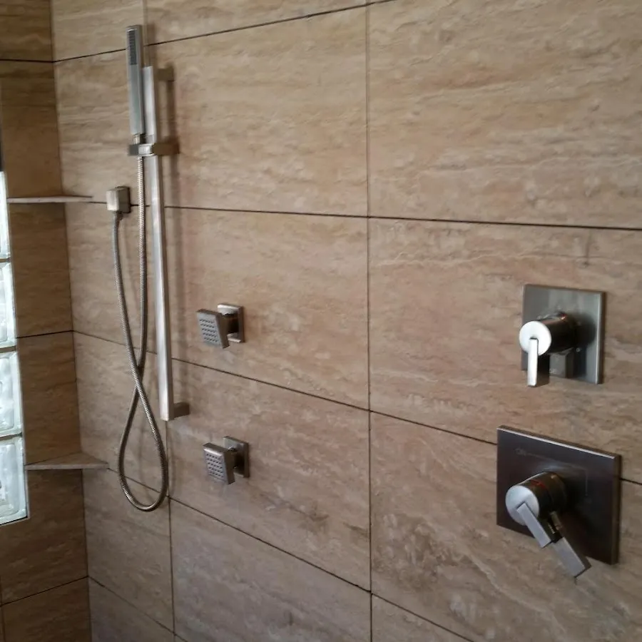 Shower fixture installation for Frozen Pipe Repair in Bay Village